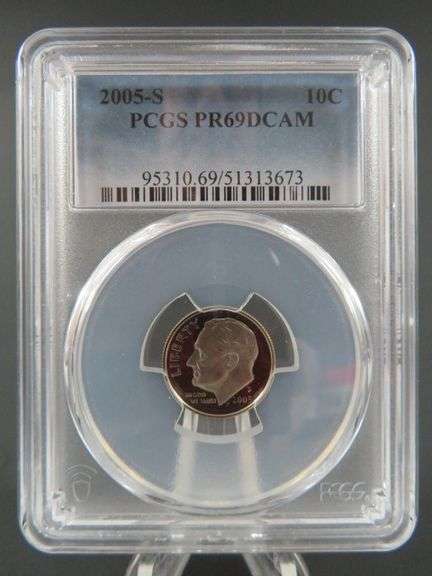 PCGS 10-Cent