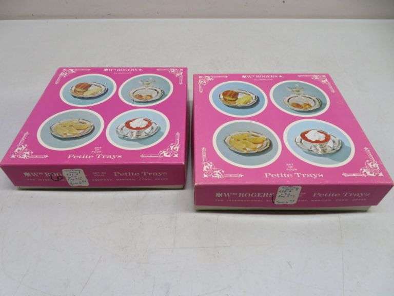 WM Rogers Petite Trays