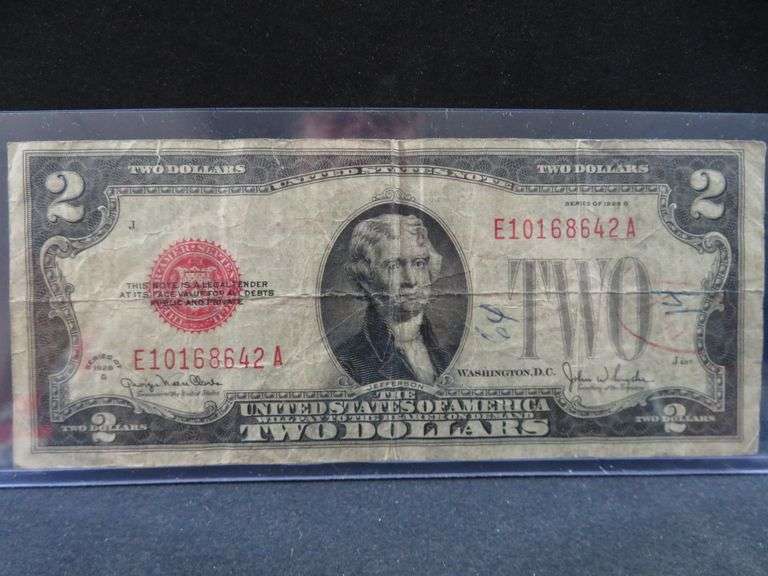 1928 Two Dollar Note