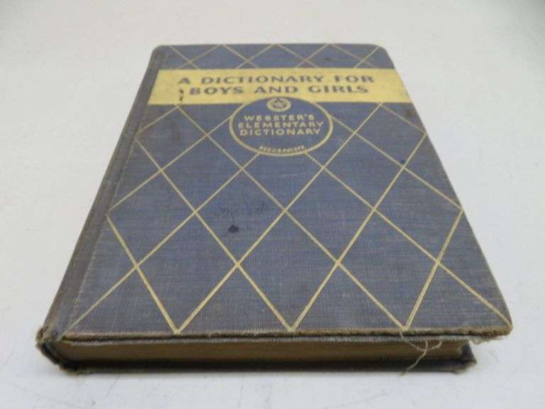 1940's Webster Dictionary