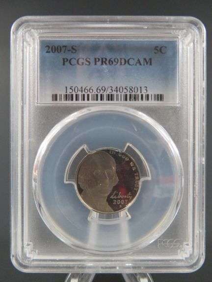 PCGS 5-Cent