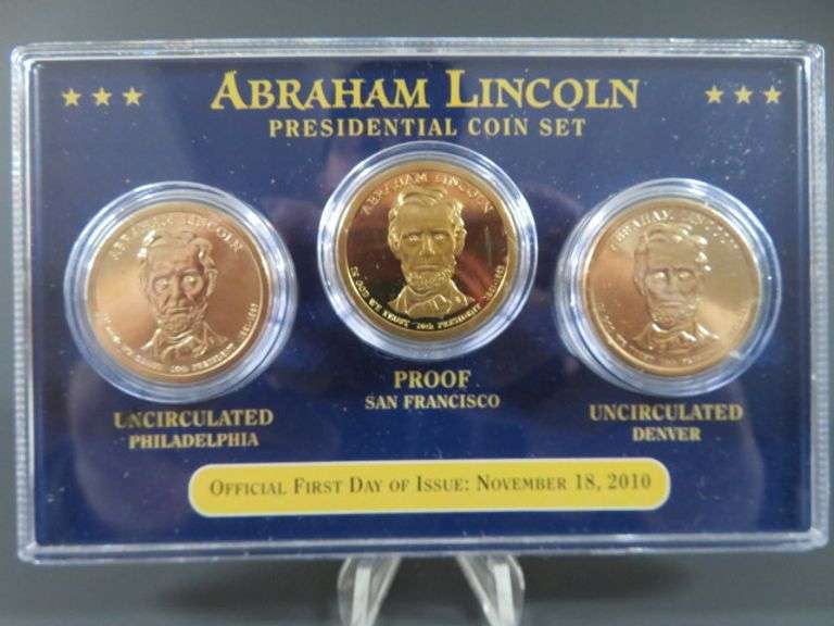 Abraham Lincoln Coin Set