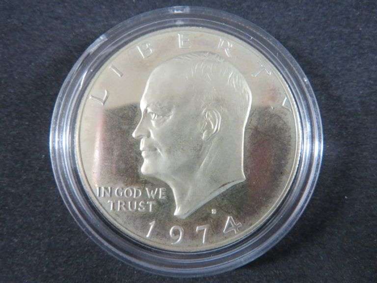 1974-S Eisenhower Silver Dollar