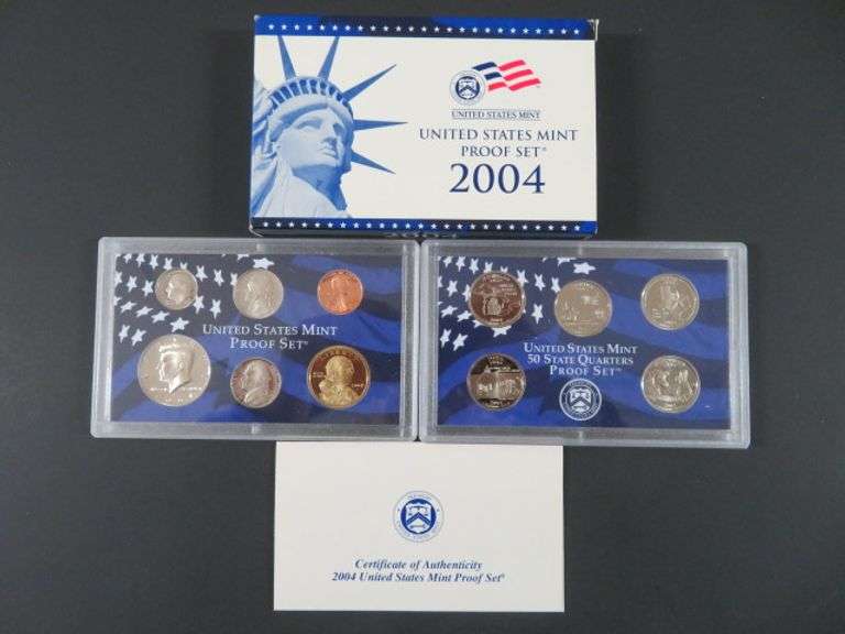 2004 Proof Coin Set