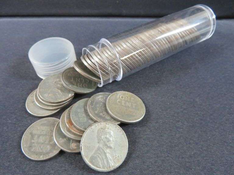 1943 Steel Penny Roll