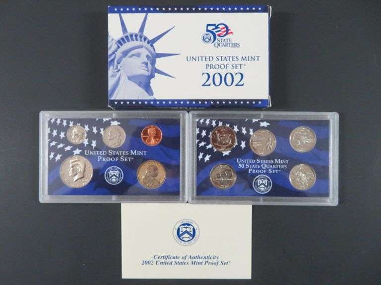 2002 Proof Coin Set
