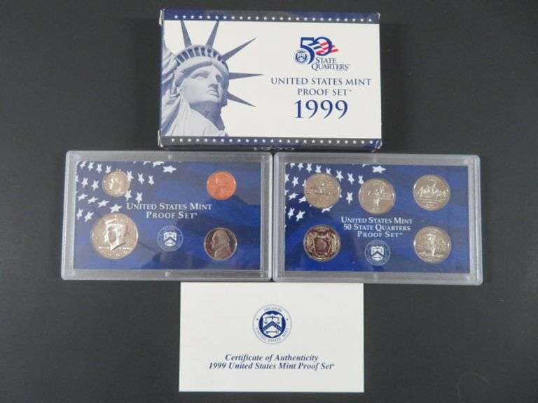 1999 Proof Coin Set