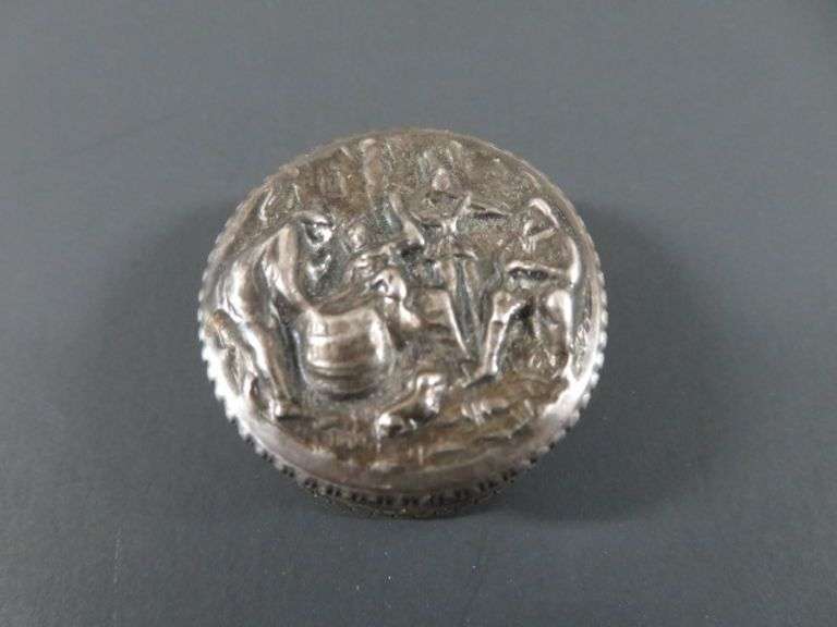 Silver Pill Box