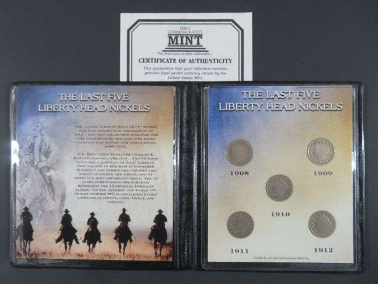 Liberty Head Nickel Set