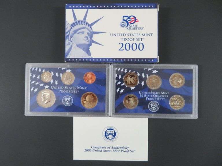 2000 Proof Coin Set
