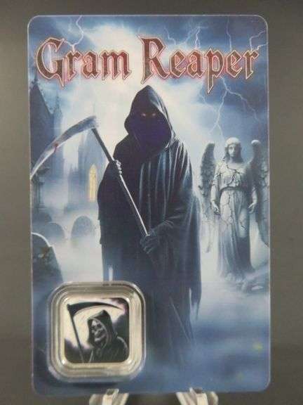 Grim Reaper Silver Bar.