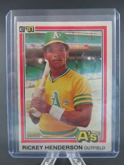 Ricky Henderson Card