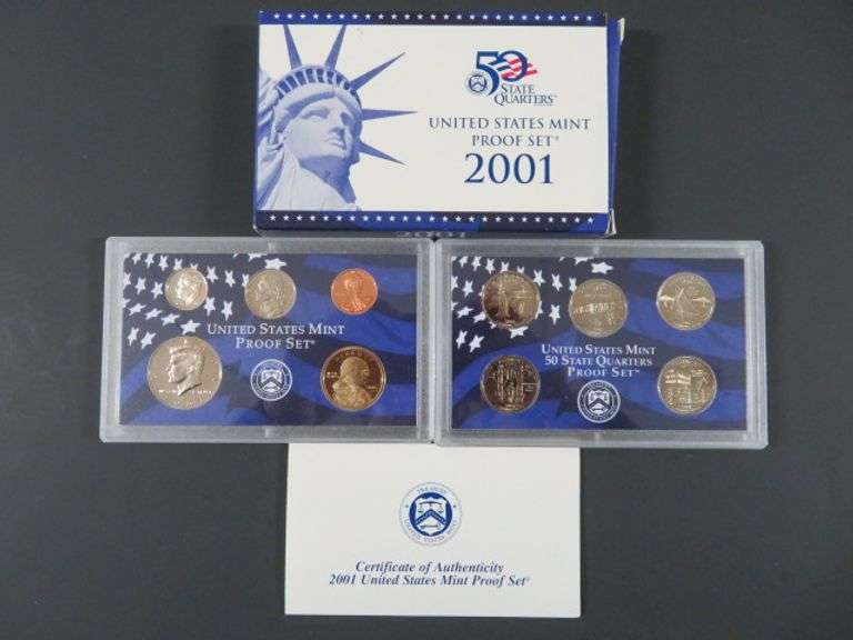 2001 Coin Proof Set