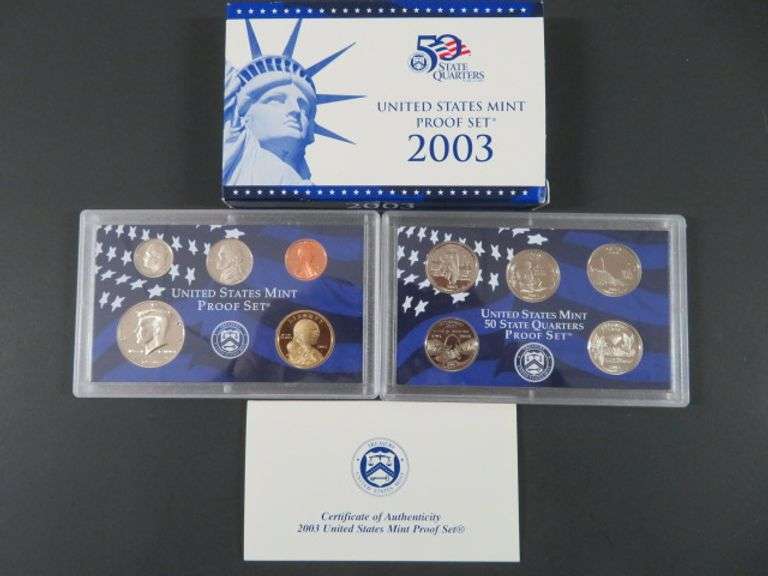 2003 Proof Coin Set
