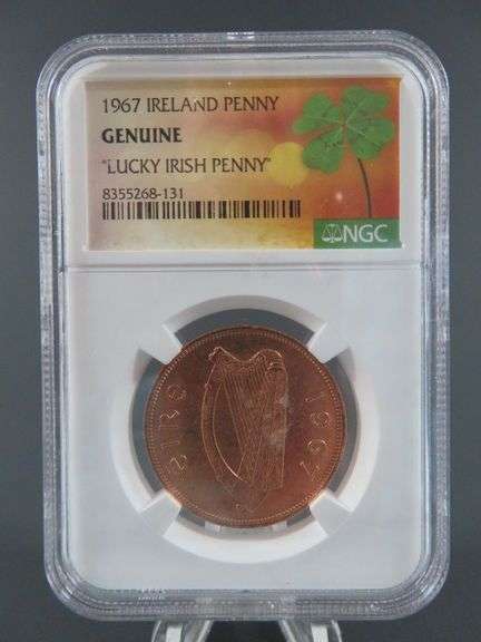 1967 Ireland "Lucky" Penny