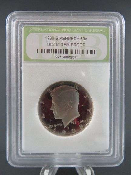 1988-S JFK Half Dollar