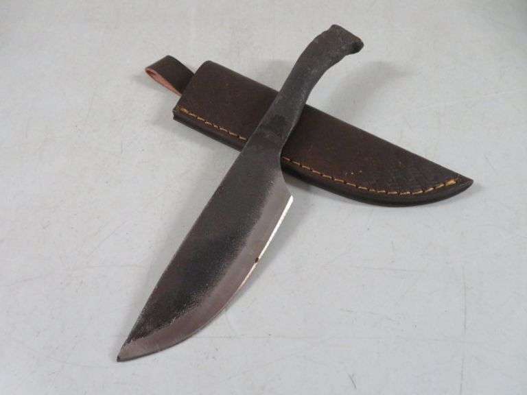 Forged Railroad Iron Knife