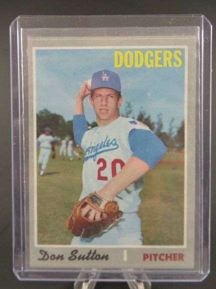1970 Don Sutton Card