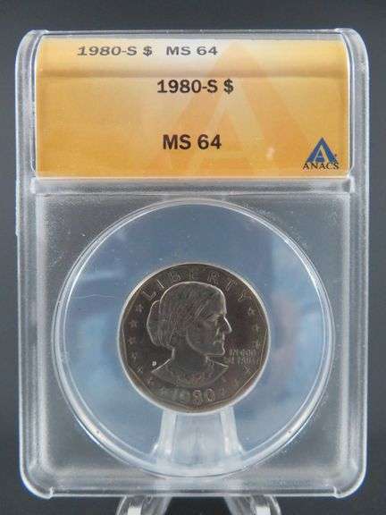 1980-S MS 64 Dollar Coin