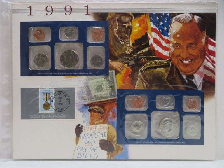 1991 Coin Mint Sets
