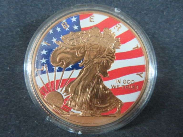 One Ounce Copper Round