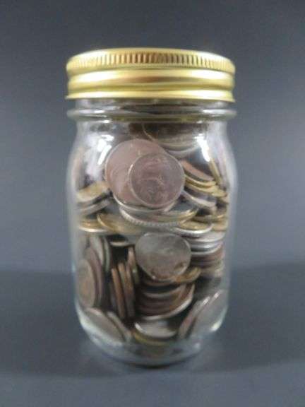 Jar of Foreign Coins