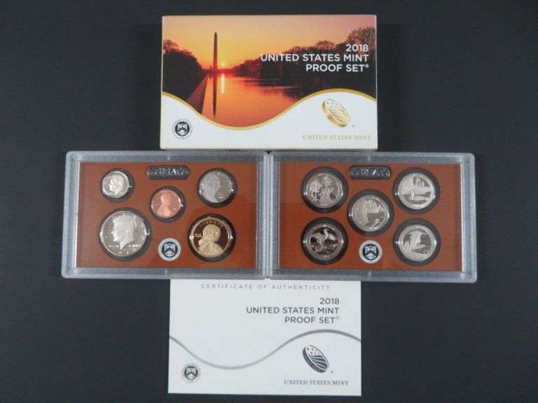 2018 Proof Coin Set