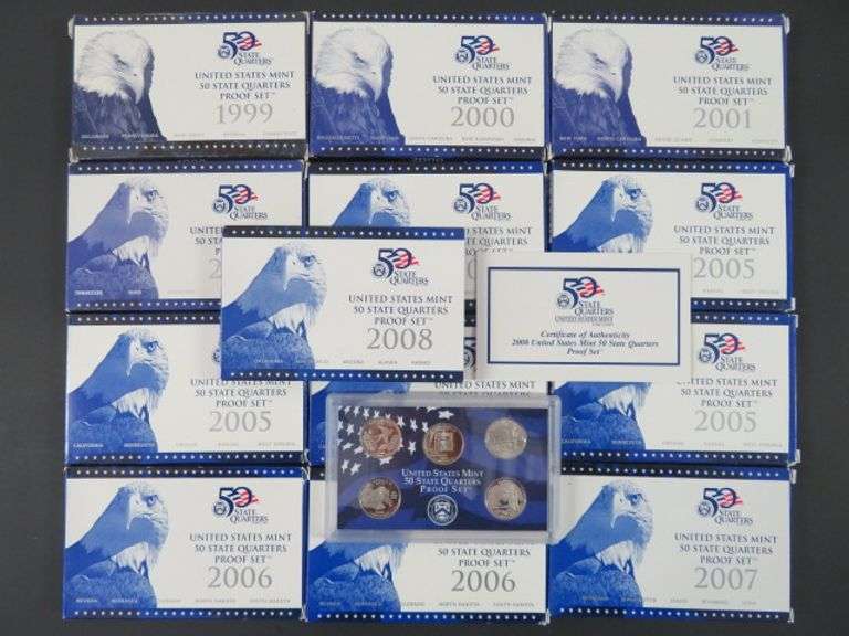 State Quarter Proof Sets