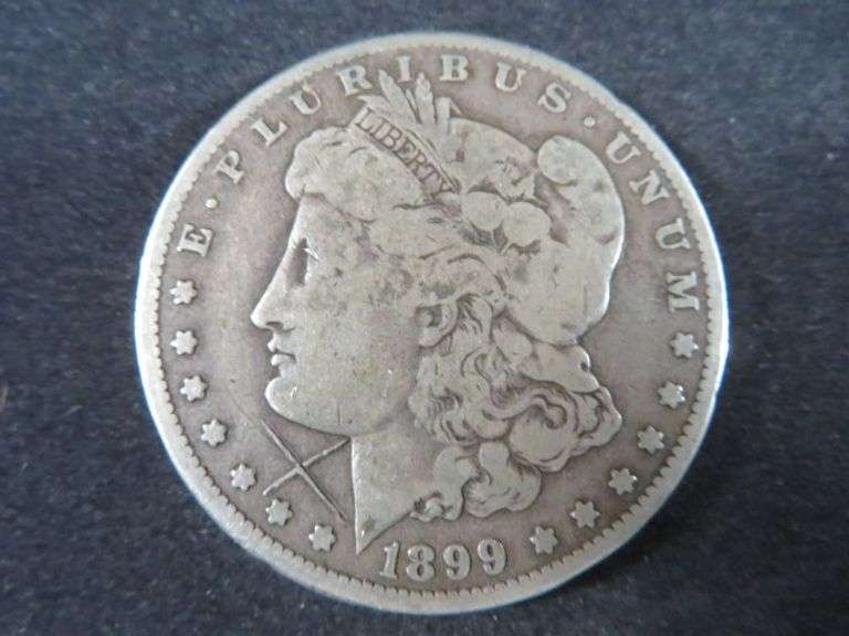1899-O Morgan Silver Dollar
