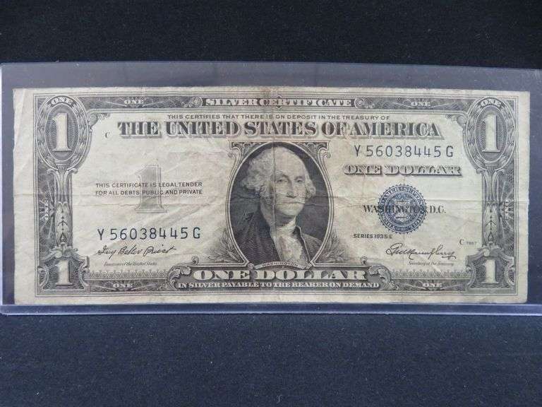 1935-E $1 Silver Certificate