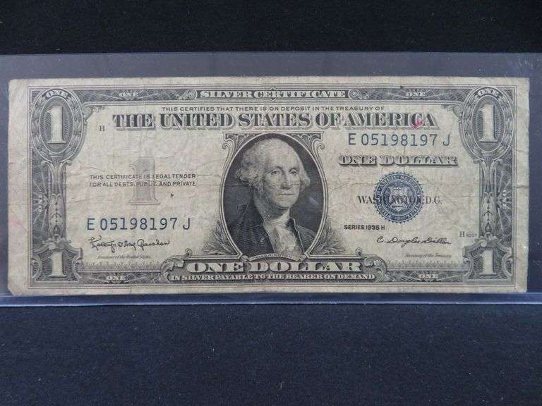 1935-H $1 Silver Certificate