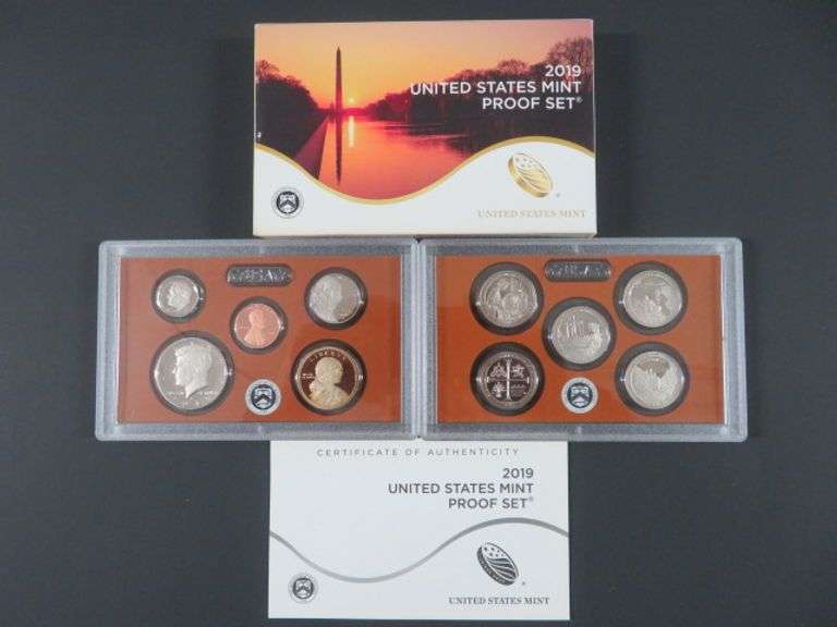 2019 Proof Coin Set.