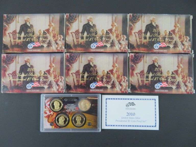 Presidential $1 Coin Proof Sets