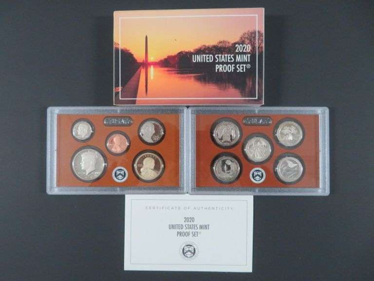2020 Proof Coin Set.