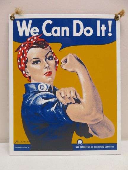 Rosie the Riveter Sign