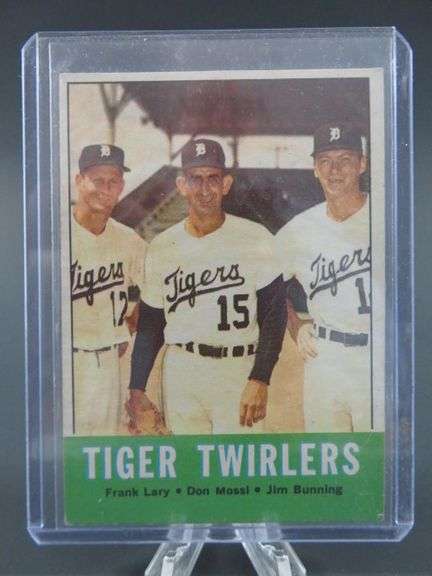 Tiger Twirlers Baseball Card