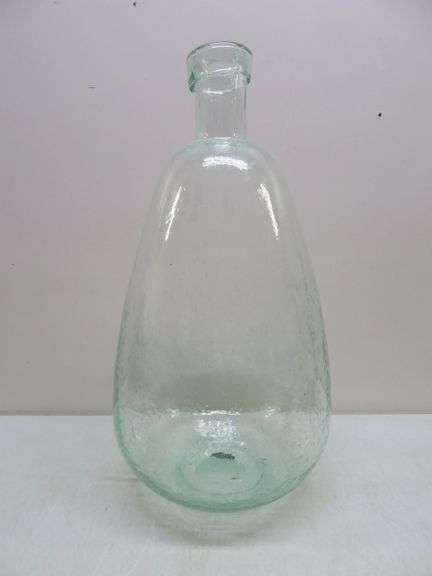 Teardrop Bubble Glass Vase