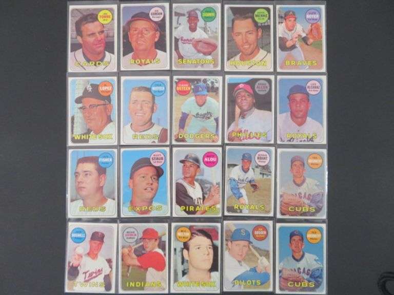 20-1969 Topps Baseball Cards
