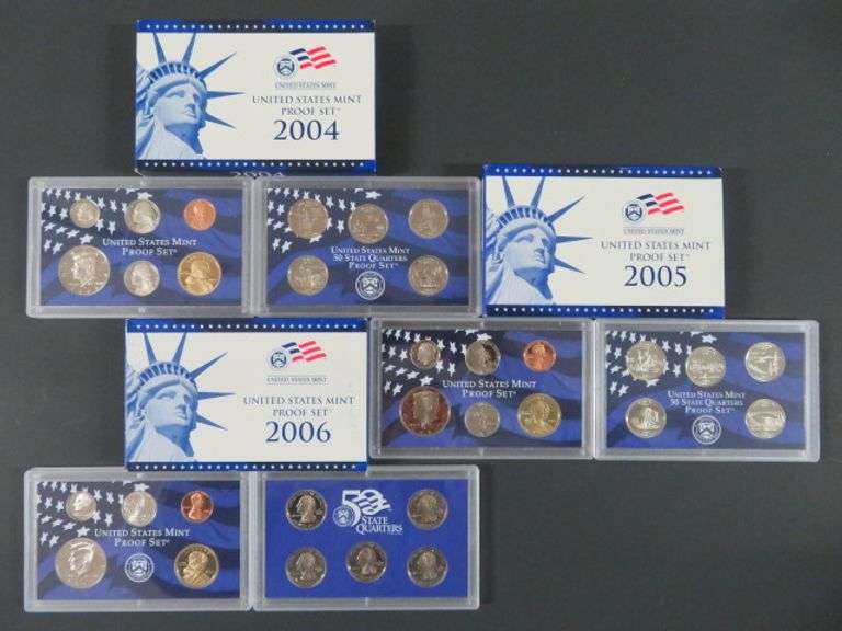 2004/2005/2006 Proof Sets