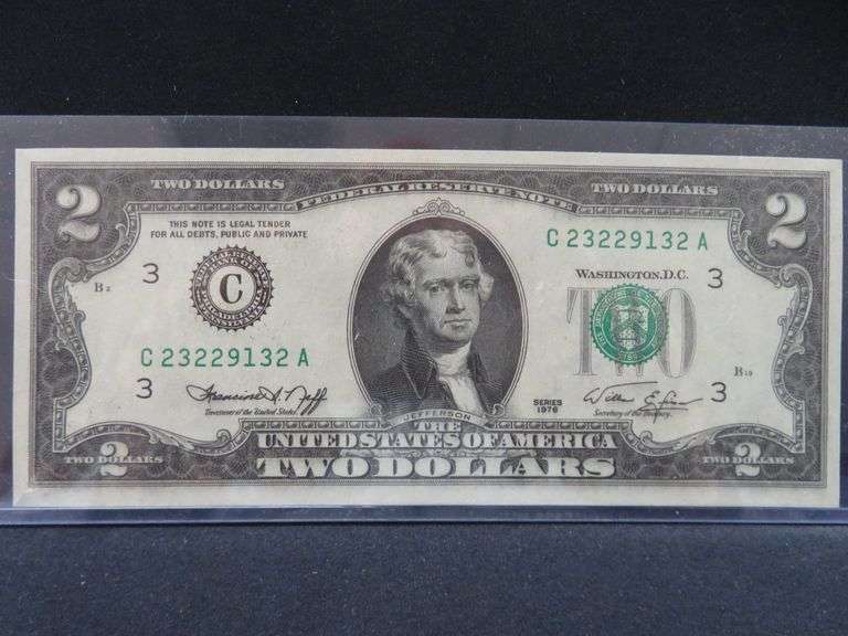 1976 $2 Uncirculated Note