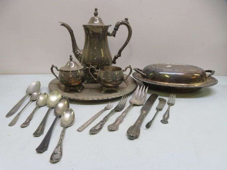Silver Plate Tea Set/Other