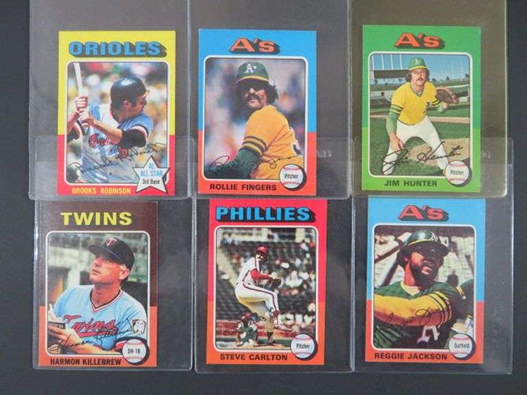 1975 Topps Baseball Card Lot