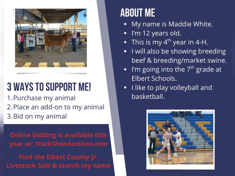 Maddie  White  Kiowa Community