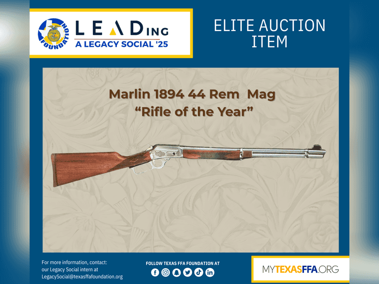Marlin 1894 .44 Rem Mag “Rifle of the Year” donated by