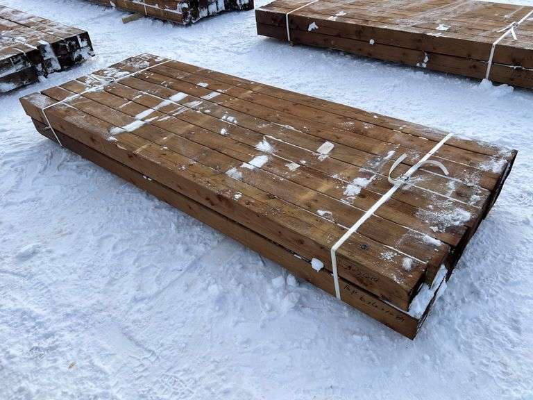 16 PCS. 6" X 6" X 10' PRESSURE TREATED POSTS - Snider's Sydenham ...