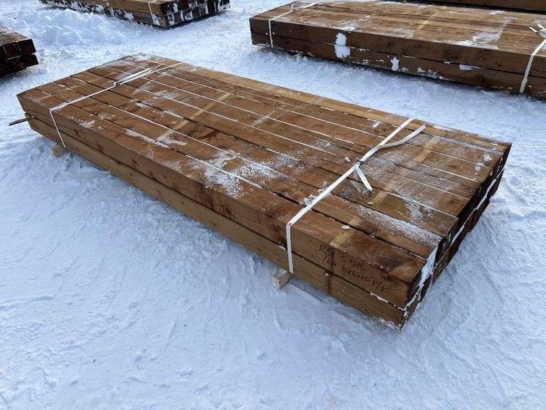 16 PCS. 6" X 6" X 10' PRESSURE TREATED POSTS - Snider's Sydenham ...