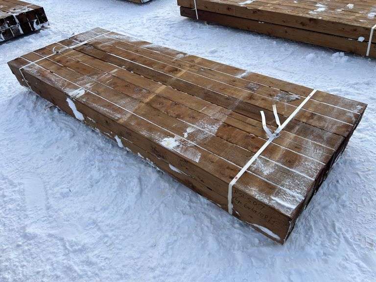 16 PCS. 6" X 6" X 10' PRESSURE TREATED POSTS - Snider's Sydenham ...
