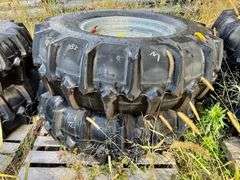 8 New 380-35D x 24 Tires and Wheels