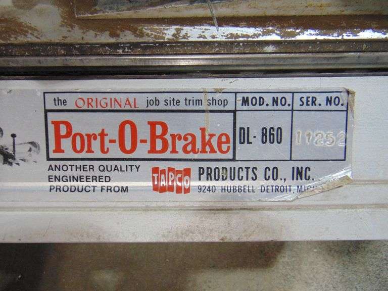 Tapco Metal Brake