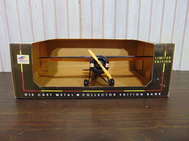 Massey Harris Air Plane Coin Bank